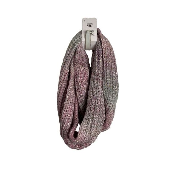 The Children’s Place Girls Space Dye Infinity Scarf OS AK1 Sequin Multicolor - Picture 2 of 5